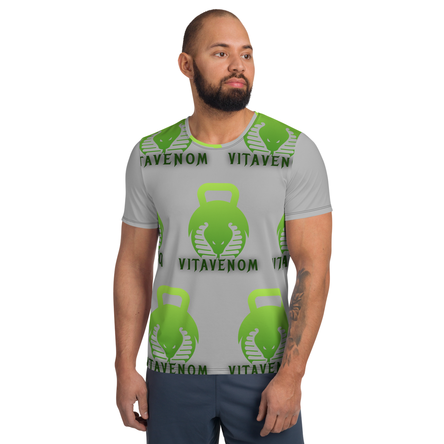 All-Over Print Men's Athletic T-shirt