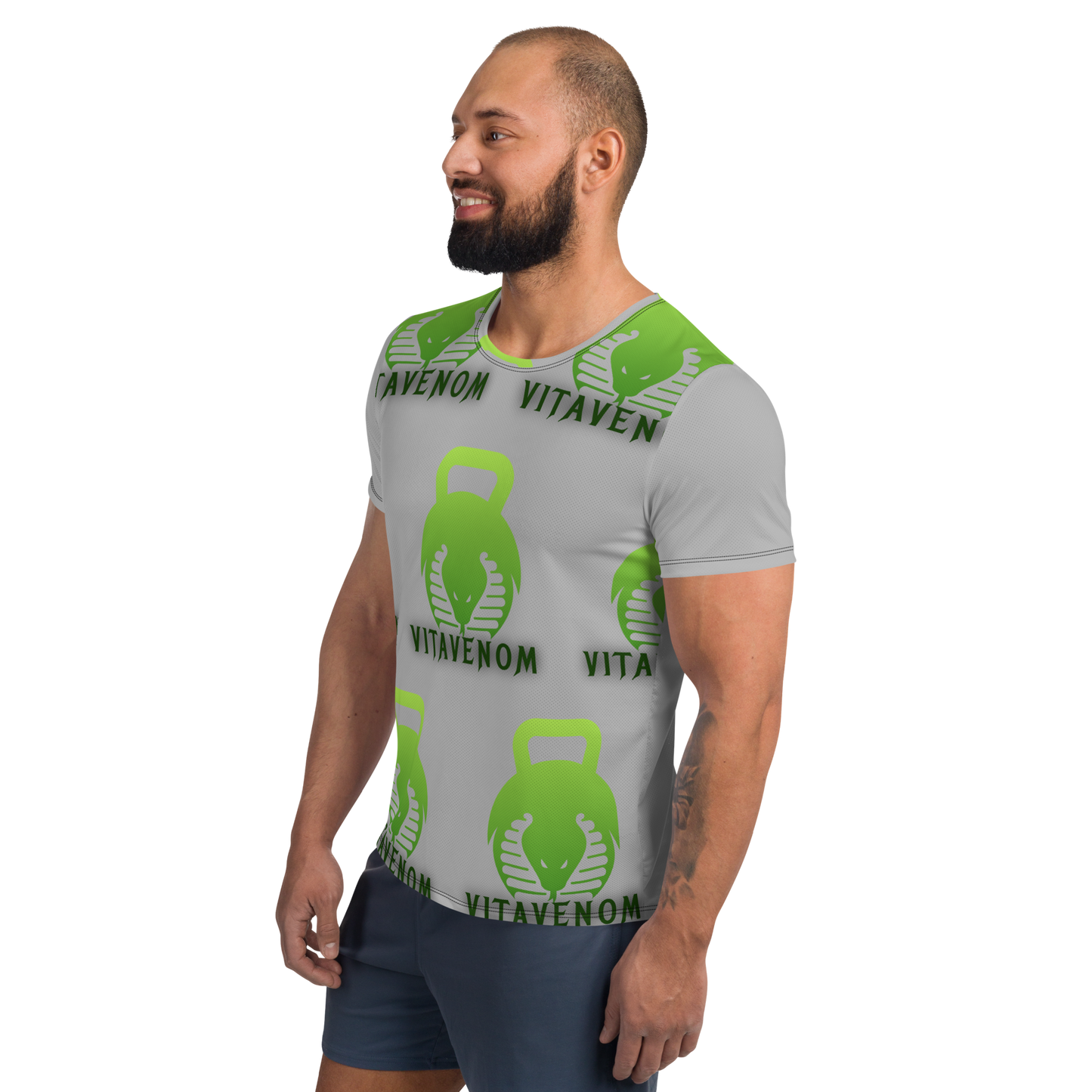 All-Over Print Men's Athletic T-shirt