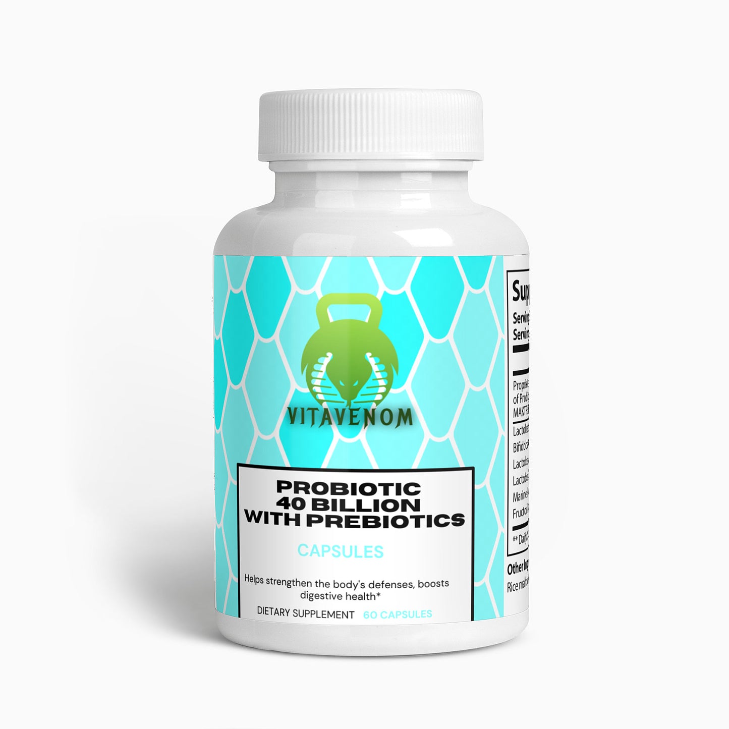 Probiotic 40 Billion with Prebiotics