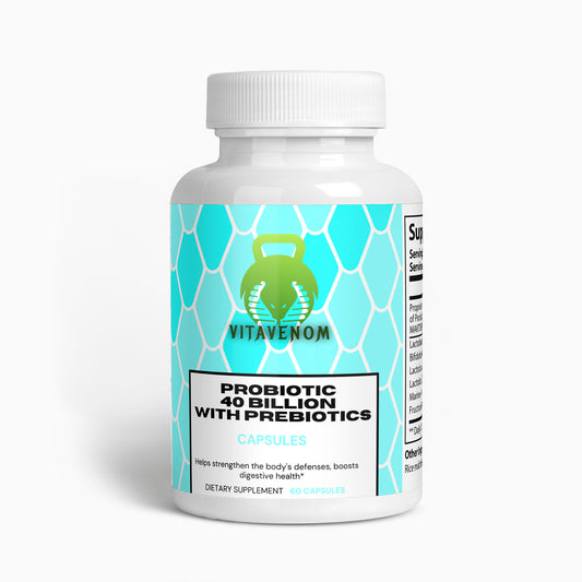 Probiotic 40 Billion with Prebiotics